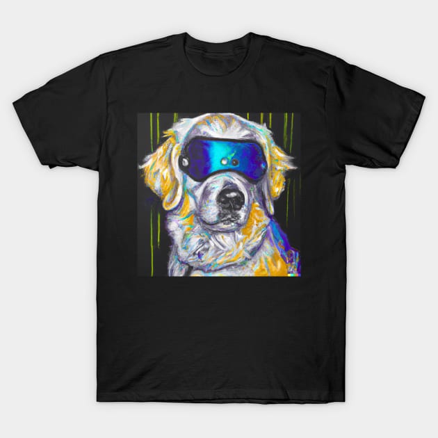 Platinum Retriever T-Shirt by GhostlierNation